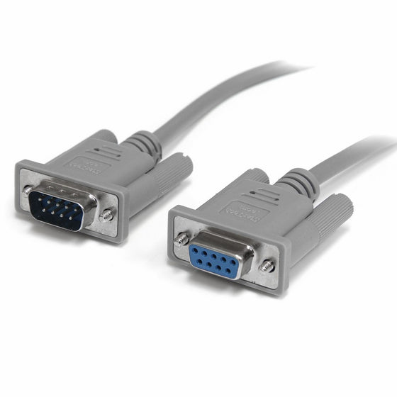 StarTech.com 10-Feet DB9 RS232 Serial Null Modem Cable F/M (SCNM9FM)