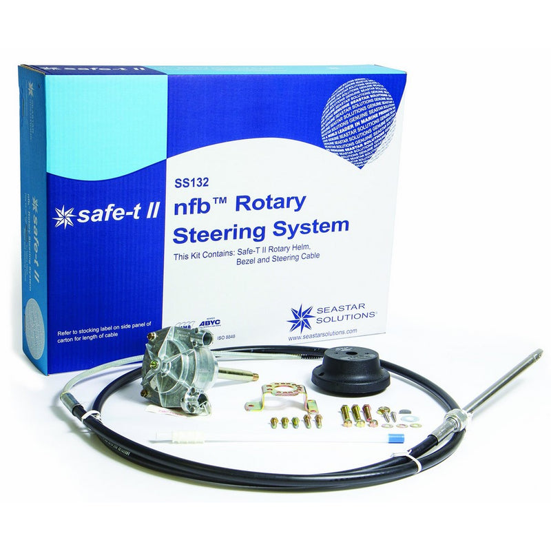 SeaStar Solutions SS13212 NFB (No Feedback) Safe-T II Rotary Steering System - 12'
