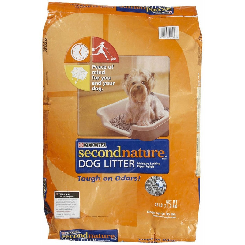 Second Nature Dog Litter, 25-Pound