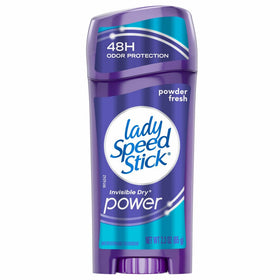 Lady Speed Stick Antiperspirant Deodorant, Power, Powder Fresh -2.3 oz (6 pack)