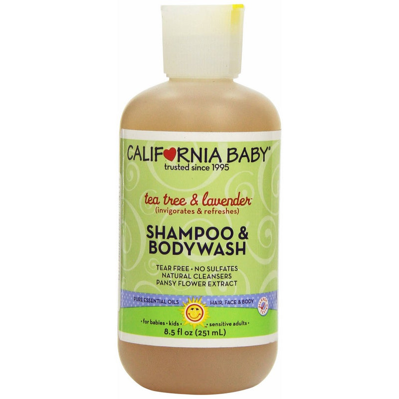 California Baby Tea Tree and Lavender Shampoo & Bodywash - 8.5 oz