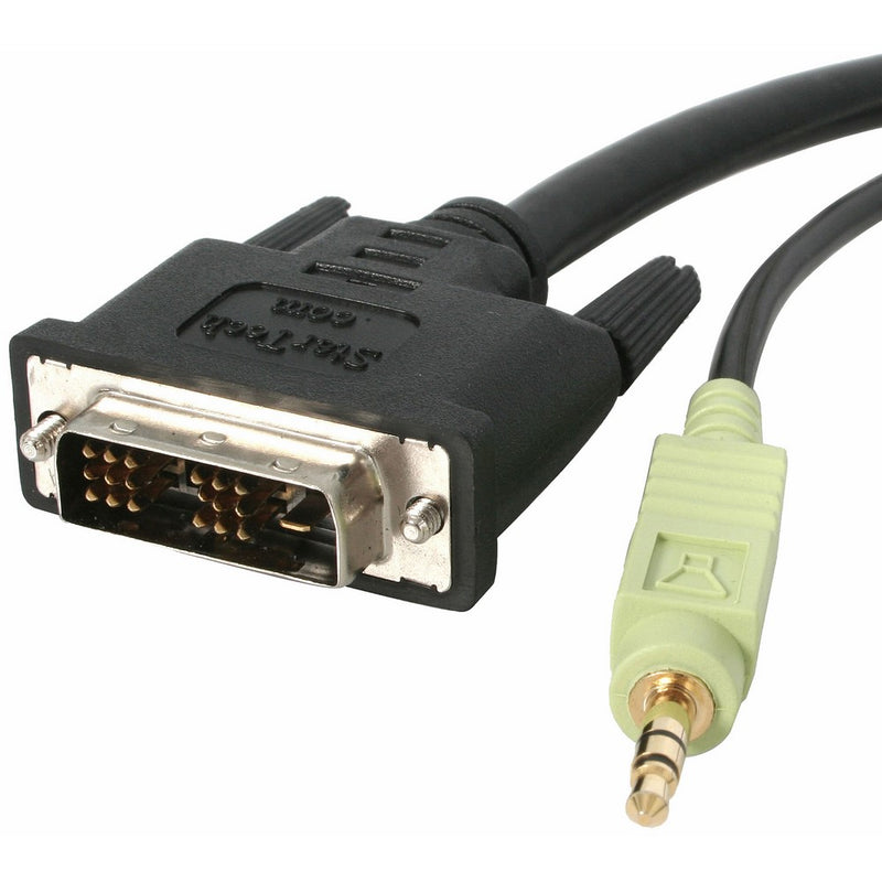 StarTech.com DVIDSMM6A 6-Feet DVI-D Single Link Digital Video Monitor Cable with Audio - M/M