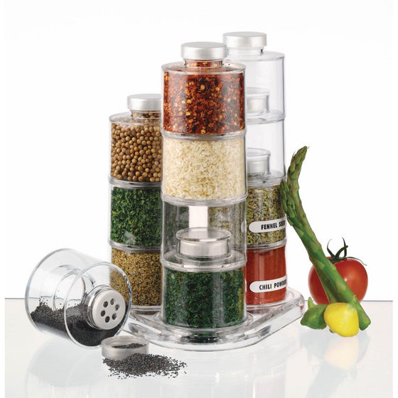 Prodyne ST-12 Spice Tower Carousel, 12-Bottle