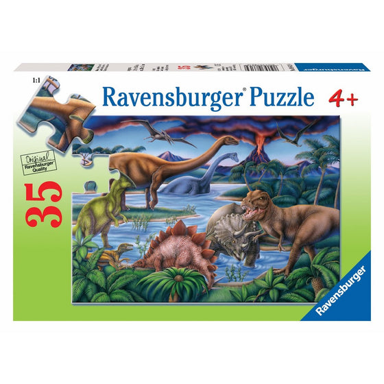 Ravensburger Dinosaur Playground - 35 Piece Puzzle
