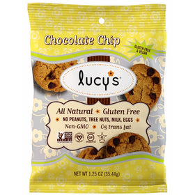 Lucy's Chocolate Chip Cookies, 1.25 Ounce Packages (Pack of 16)