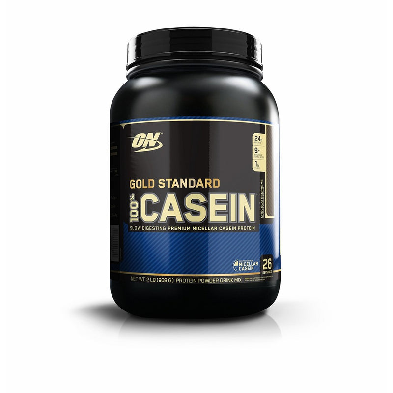 Optimum Nutrition Gold Standard 100% Micellar Casein Protein Powder, Slow Digesting, Helps Keep You Full, Overnight Muscle Recovery, Chocolate Supreme, 2 Pound