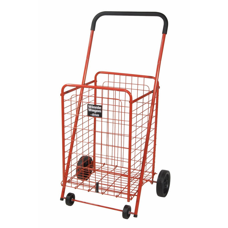 Drive Medical Winnie Wagon All Purpose Cart, Red