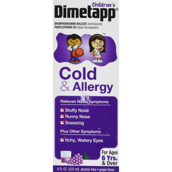 Dimetapp C&Alrgy Elx(New) Size 4z