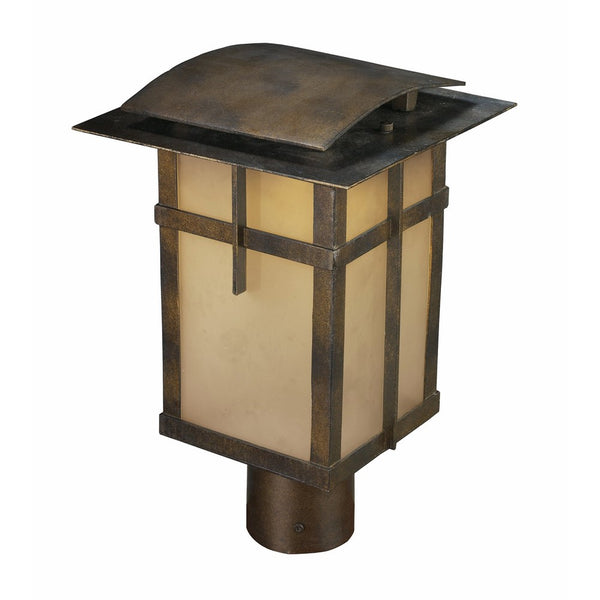 ELK 64013-1 San Fernando 1-Light Title 24 Compliant Led Outdoor Post Light In Hazelnut Bronze