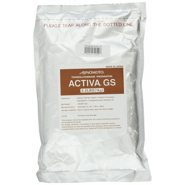 Ajinomoto Activa GS (Transglutaminase Meat Glue), 2.2-Pound Bag