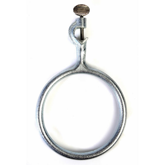 American Educational Cast Iron Support Ring and Clamp, 5" OD