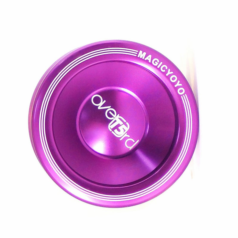 T5 Overlord Purple MAGICYOYO New Fashion Aluminum Smoothless Professional Yoyo