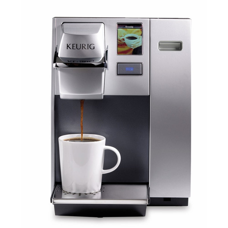 Keurig K155 Office Pro Single Cup Commercial K-Cup Pod Coffee Maker, Silver