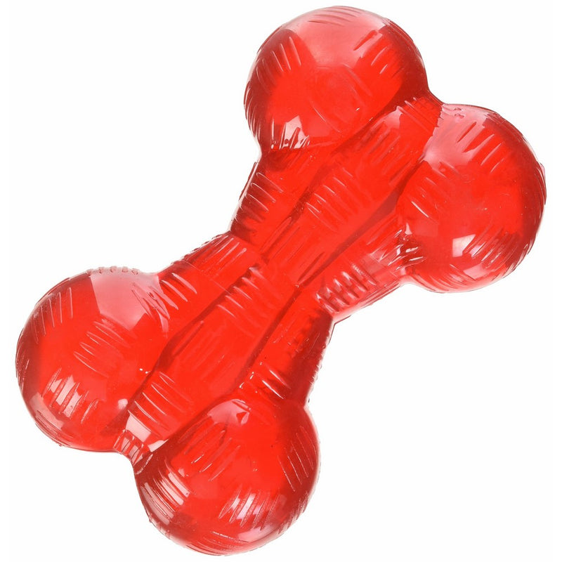 Ethical Pets Play Strong Virtually Indestructible Rubber Bone Dog Toy, 6.5-Inch
