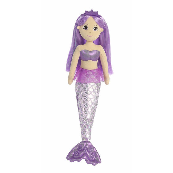 Aurora Amethyst Mermaid Sea Sparkles 18" Doll