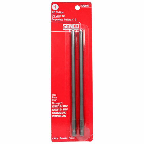 Senco EA0297 #2 Phillips Drive 2 pack of bits - for Duraspin Technology Integrated Auto-Feed Screw System