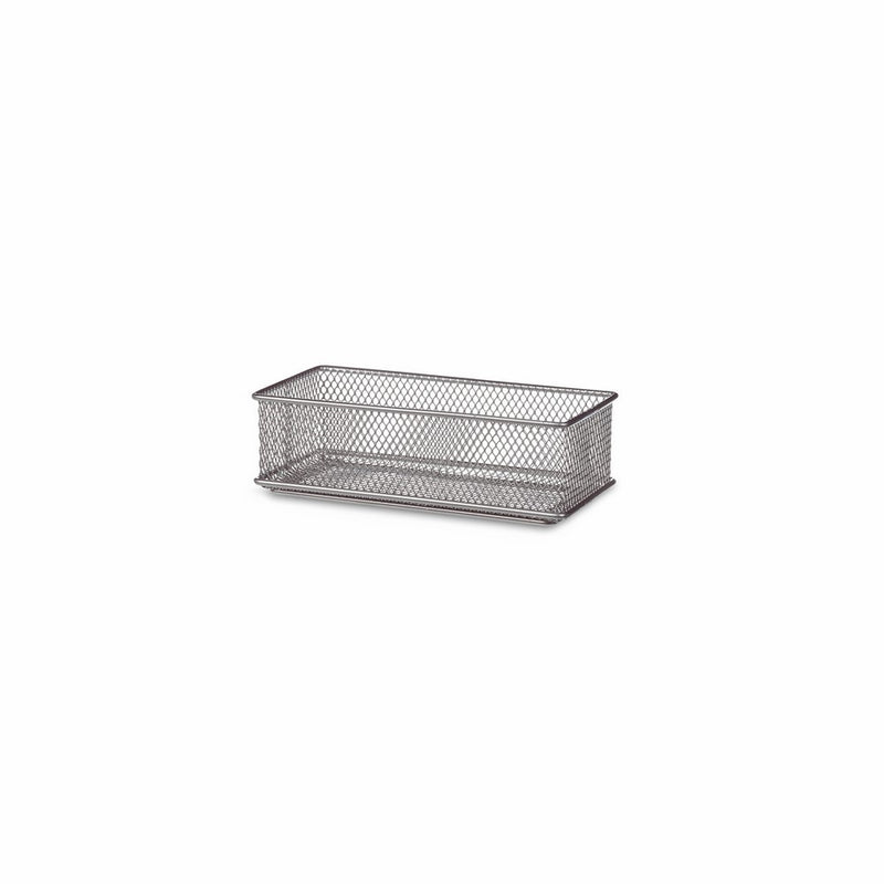 Design Ideas Mesh Drawer Store, Silver, 3 by 6-Inch