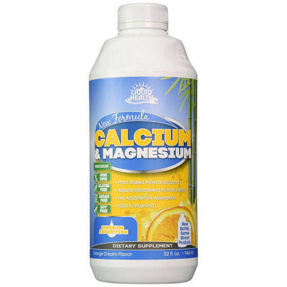 Liquid Health Products Calcium and Magnesium, 32 Fluid Ounce