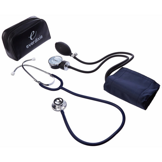 Dixie Ems Blood Pressure Cuff With Dual Head Stethoscope Kit