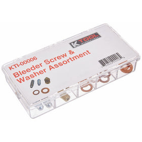 KTI KTI00006 Brake Bleeder Screw Kit (30 Pi)
