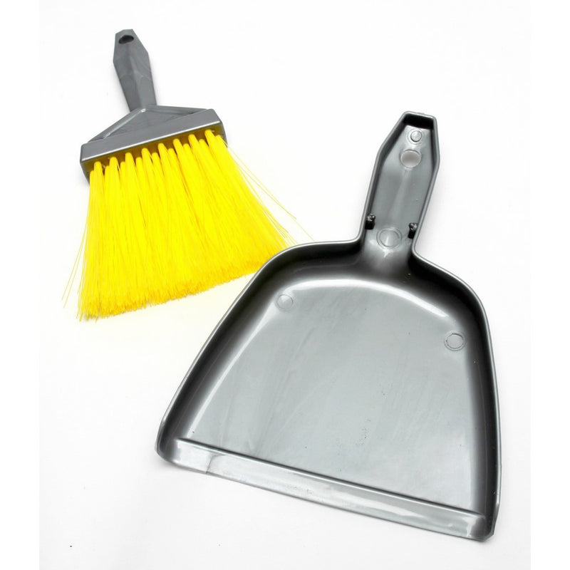 Mr. Clean Mini-Sweep Compact Dustpan And Brush Set , Colors may vary