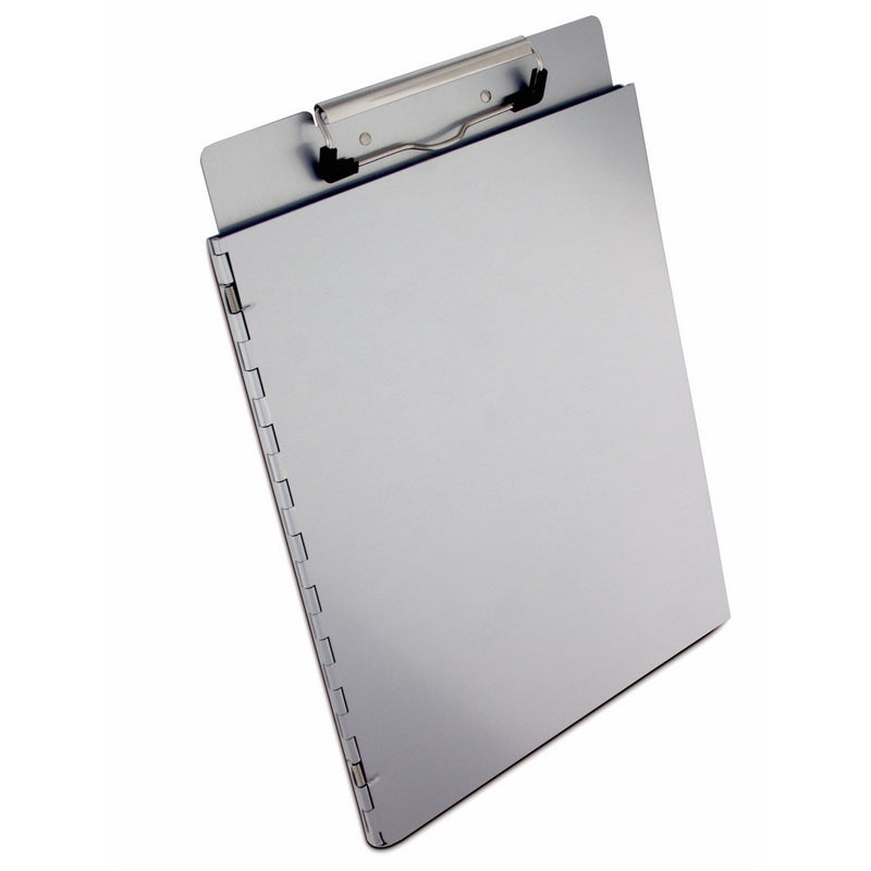 Saunders Recycled Aluminum Portfolio Clipboard – Letter Size File Holder with Privacy Cover. School Supplies
