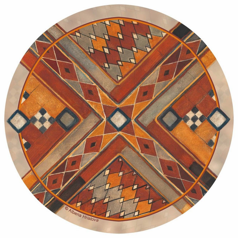 Thirstystone Stoneware Coaster Set, Southwest Pattern III