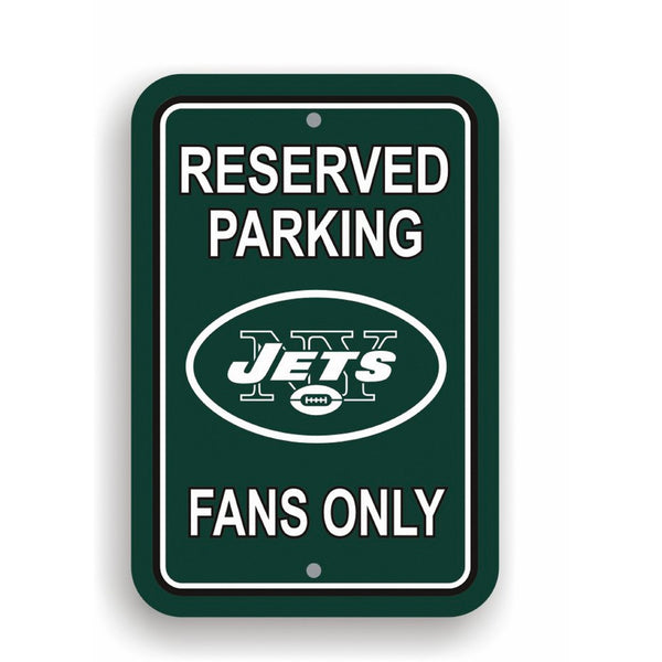 NFL New York Jets Plastic Parking Sign