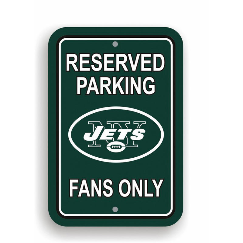 NFL New York Jets Plastic Parking Sign