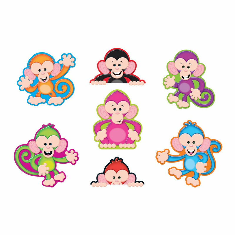 Trend Enterprises Color Monkeys Classic Accents Variety Pack (42 Piece)