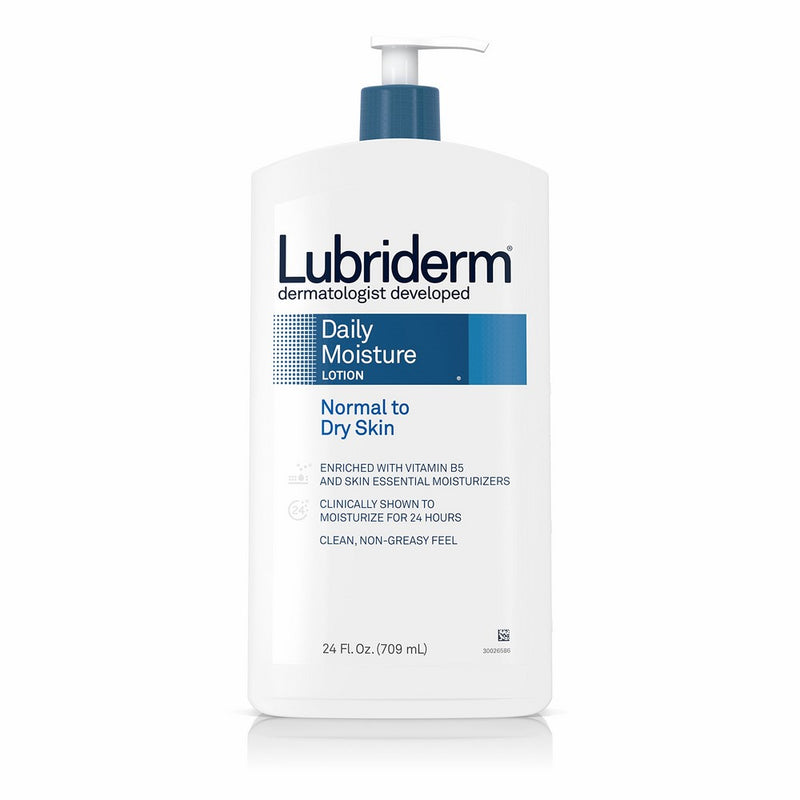 Lubriderm Daily Moisture Normal To Dry Skin Lotion, 24 Fl. Oz.