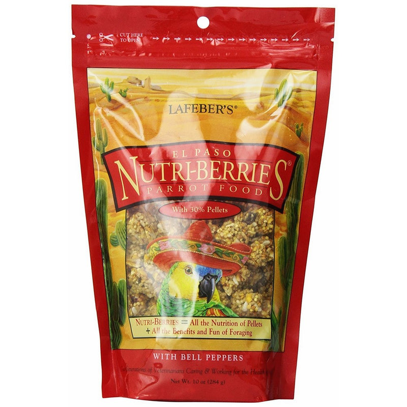 Lafeber Company Gourmet El Paso Nutri-Berries for Parrots, 10-Ounce