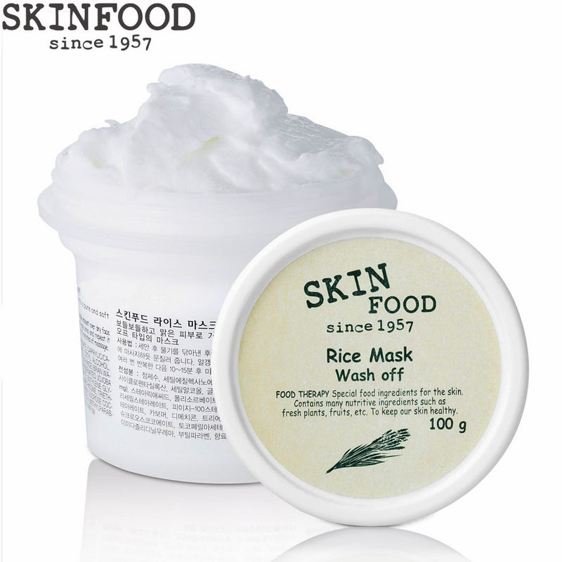 Skinfood Facial Mask Rice Wash Off - 3.52 Oz