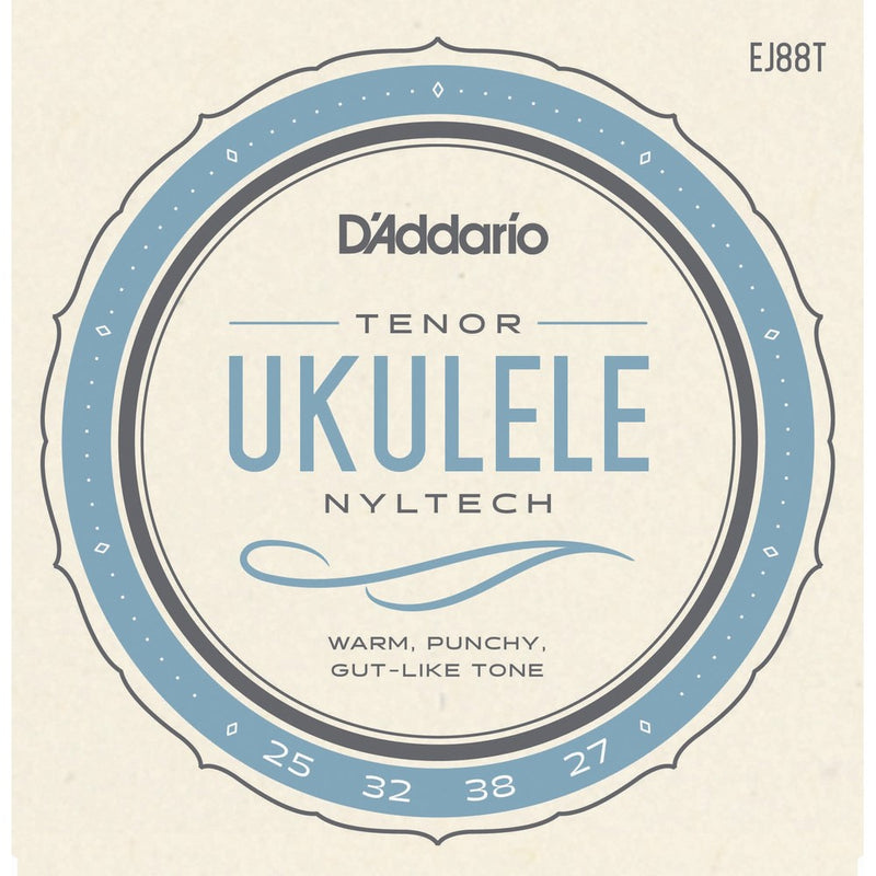 D'Addario EJ88T Nyltech Ukulele Strings, Tenor