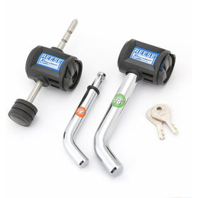 Reese Towpower 7054530 EZ Access II Stainless Steel Class I-IV Dual Bent Pin Receiver and Coupler Lock (5/8" and 1/2")