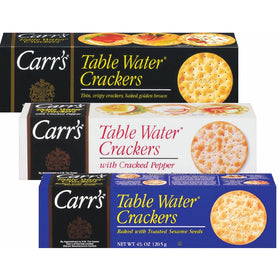 Carr's Table Water Cracker Selection, 25.5 Ounce