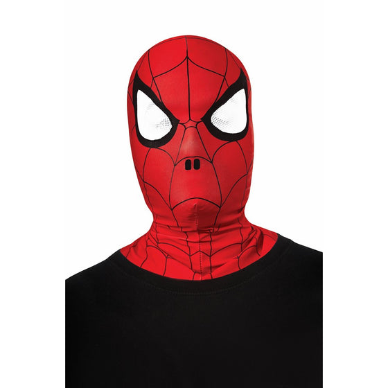 Rubies Marvel Ultimate Spider-Man Overhead Fabric Mask, Child Size