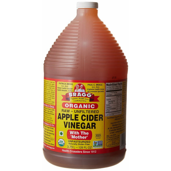 Bragg Apple Cider Vinegar, 1 gal/128 oz.