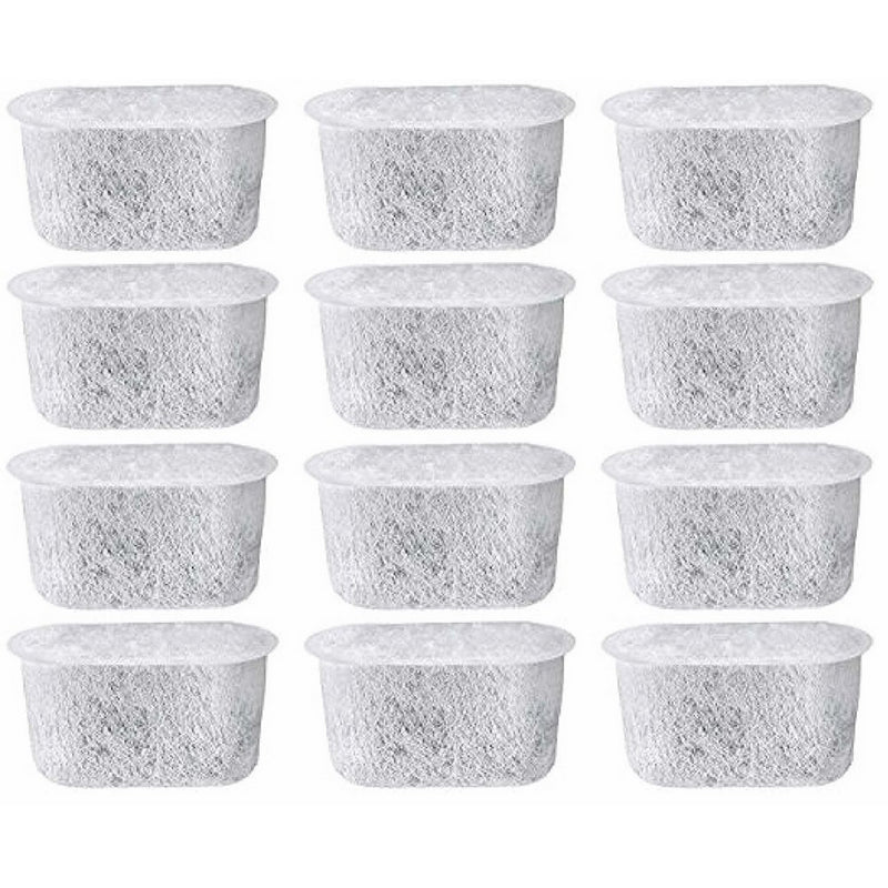 Everyday DCCF-12 Replacement Charcoal Water Filters for Cuisinart Coffee Makers, 12-Pack