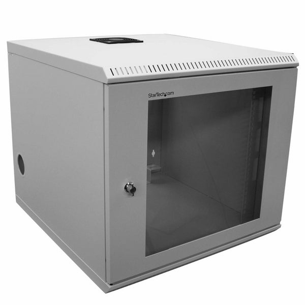 StarTech.com 10U 19-Inch Wall Mounted Server Rack Cabinet CAB1019WALL (Beige)