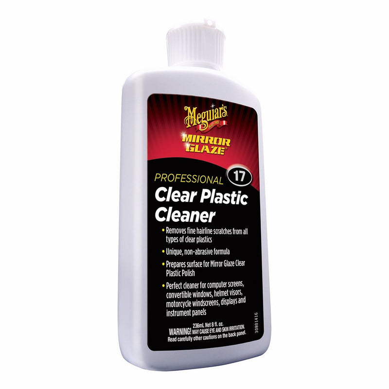 Meguiar's M17 Mirror Glaze Clear Plastic Cleaner - 8 oz.