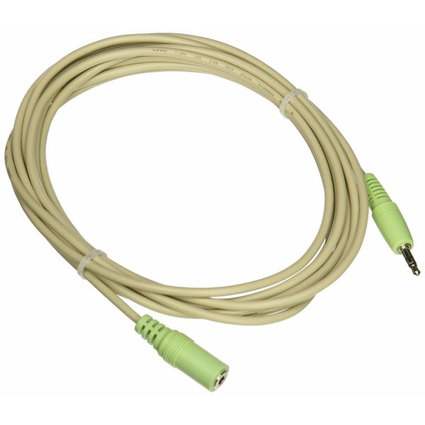 C2G 27409 3.5mm M/F Stereo Audio Extension Cable (PC-99 Color-Coded) (12 Feet, 3.65 Meters)