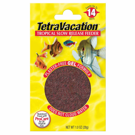 Tetra Weekend Tropical Slow Release Feeder Fish Food, 1.06 oz