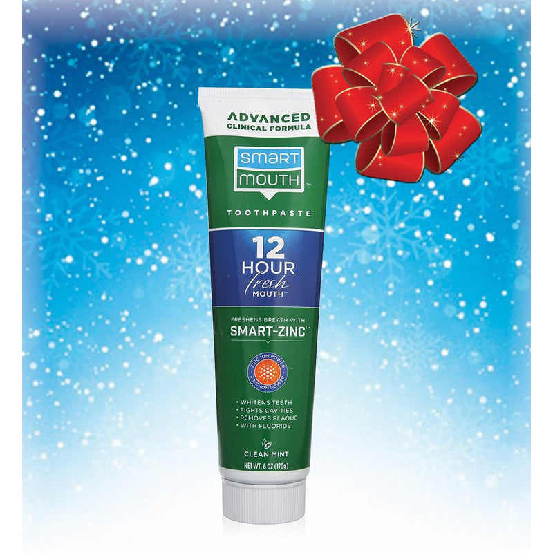 Smart Mouth Whitening Toothpaste with Fluoride Clean Mint 6 oz (Pack of 1)