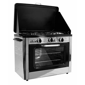 Camp Chef Camping Outdoor Oven with 2 Burner Camping Stove