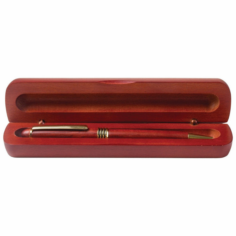 BF Systems Genuine Rosewood Ballpoint Pen in Wood Gift Box (GFWD2)