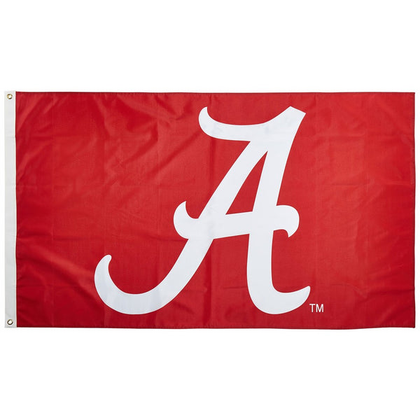 NCAA Alabama Crimson Tide A Logo 3-by-5 Foot Flag with Grommets