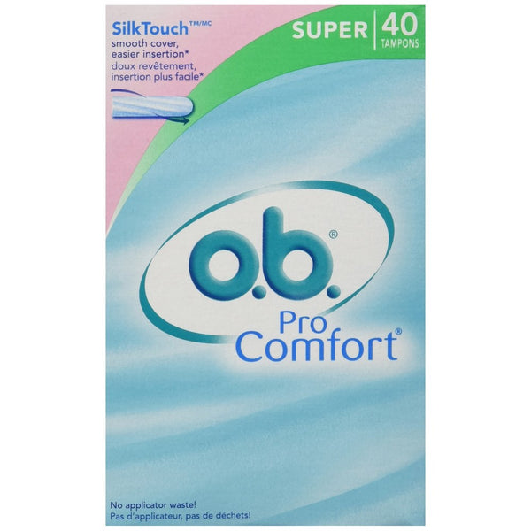 o.b. Pro Comfort Tampons - Super 40ct(Pack of 3)