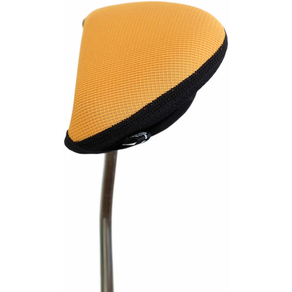 Stealth Golf Club Headcover for Oversized Mallet / 2 Ball Putter - Yellow