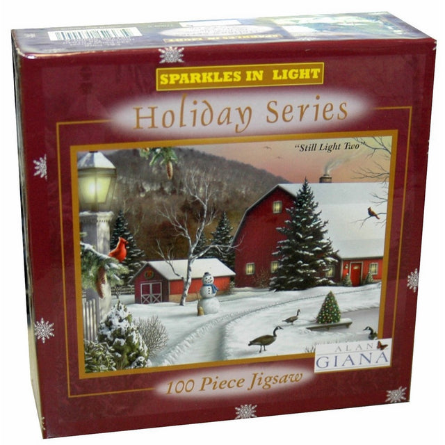 Alan Giana Sparkles in Light Holiday Series - Still Light Two (100 Piece Puzzle)